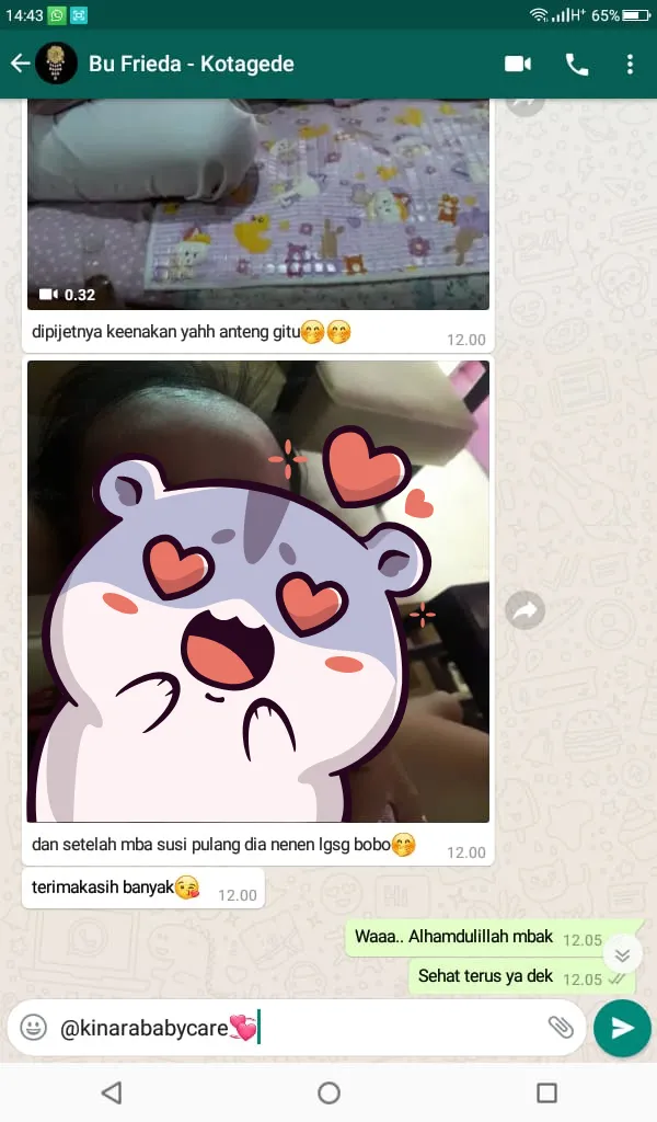 Testimoni Pijat Bayi 2